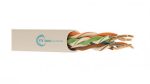 ქსელის კაბელი - Cat5e UTP 24AWG LSZH 100% სპილენძი შიდა გამოყენების 305 მეტრი