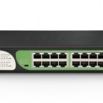 არამართვადი სვიჩი - 16 გიგაბიტ პორტით, ლითონის კორპუსი