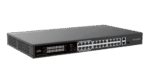 PoE სვიჩი - 24x100 მბ/წმ PoE (at/af) პორტი, 1x1000 მბ/წმ, არამართვადი 225 ვტ - Image 3