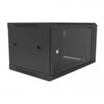 კედლის საკომუნიკაციო კარადა (რეკი) - 12U, 600x450მმ, 50კგ დატვირთვით, LE