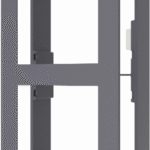 დომოფონის ჩარჩო 2 მოდულისთვის DS-KD-ACW2