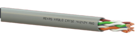 Thumbnailer_4e8x-a4 ქსელის კაბელი შიდა მონტაჟის CAT 5e F/UTP 4x2x24 AWG-CU DATA/LAN CABLE INDOOR (305M) (11427) - Image 1