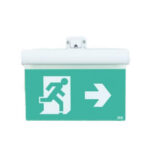 საევაკუაციო მიმართულების მაჩვენებელი კიბეები მაღლა, L, S-lite 30180 Double Faced, Surface mounted
