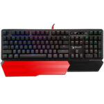 კლავიატურა: A4tech Bloody B975 LIGHT STRIKE RGB Mechanical Gaming Keyboard Brown Switch US Layout Black