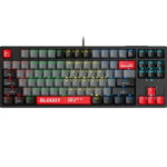 კლავიატურა: A4Tech Bloody S87 RGB Mechanical Red Plus Switch Keyboard Energy Red