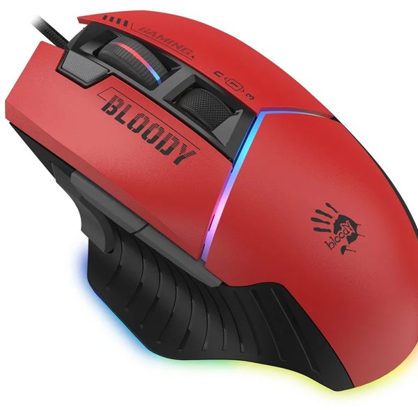 მაუსი: A4tech Bloody W95 Max Sports RGB Gaming Mouse Sports Red