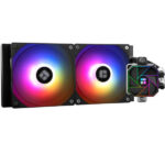 ქულერი: THERMALRIGHT Aqua Elite 240 BLACK ARGB V3 AIO Liquid CPU Universal Cooler (in bulk)
