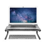 ნოუთბუქის სადგამი: LogiLink BP0059 Metal monitorlaptop riser, max. 20 kg