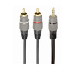 კაბელი: Gembird CCA-352-2.5M 3.5 mm stereo plug to 2*RCA plugs 2.5m