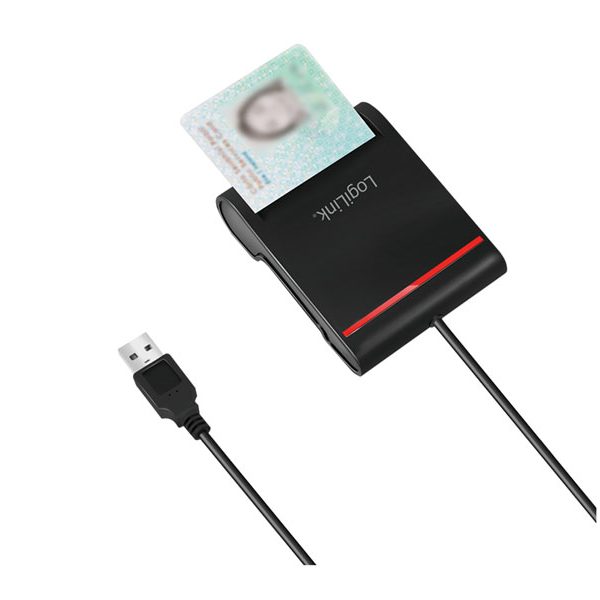 ბარათის წამკითხველი: Logilink CR0047 USB 2.0 Smart ID Cardreader