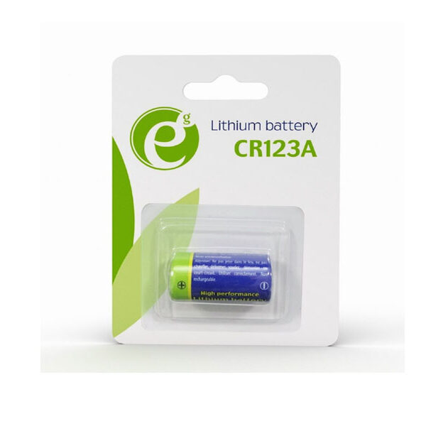ელემენტი: Gembird EG-BA-CR123-01 Lithium CR123 battery blister