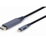 კაბელი: Gembird CC-USB3C-DPF-01-6 USB Type-C to DisplayPort Adapter cable 1.8 m