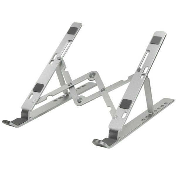 ნოუთბუქის სადგამი: LogiLink AA0134 Notebook stand foldable aluminum silver