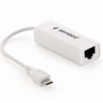 ადაპტერი: Gembird NIC-mU2-01 Micro USB2.0 LAN Adapter