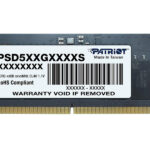 ოპერატიული მეხსიერება: Patriot Signature DDR5 16GB 5600MHz SODIMM - PSD516G560081S