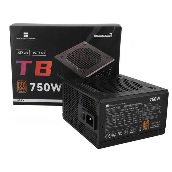 კვების ბლოკი: THERMALRIGHT 750W 80 Plus Bronze PSU - TR-TB750S