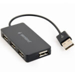 USB ჰაბი: Gembird UHB-U2P4-04 4-port USB hub black