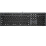 კლავიატურა: A4Tech Fstyler FX50 Scissor Switch Keyboard EN/RU layout Grey