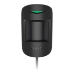 ჰიბრიდული მოძრაობის და შუშის მსხვრევის დეტექტორი Ajax CombiProtect Fibra black