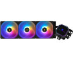ქულერი: THERMALRIGHT Frozen Prism 360 BLACK ARGB CPU Universal Cooler