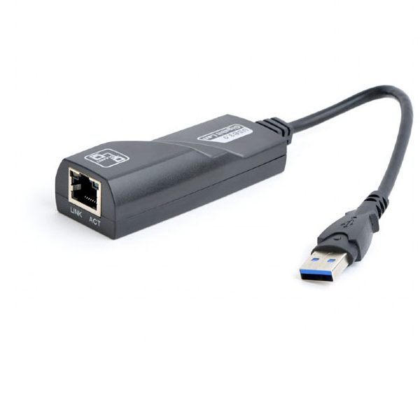 ადაპტერი: Gembird NIC-U3-02 USB 3.0 Gigabit LAN adapter