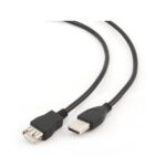 კაბელი: Gembird CCP-USB2-AMAF-15C USB2.0 extension cable 15 ft 4.5m