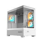 ქეისი: Gigabyte C201PI PANORAMIC ICE 3x120mm ARGB Fans Midi Tower White