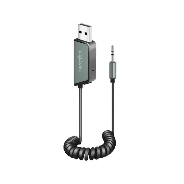 ადაპტერი: Logilink BT0065 Wireless Audio Receiver for Vehicles With 3.5mm AUX & USB Connector