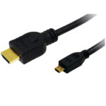კაბელი: Logilink CH0031 4K/30Hz HDMI to HDMI Micro-D Cable Black 1.5m