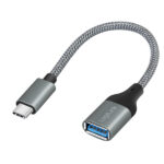 ადაპტერი: Logilink CU0106 USB 3.2 Gen1 USB-C adapter C/M to USB-A/F OTG auminum 0.15m