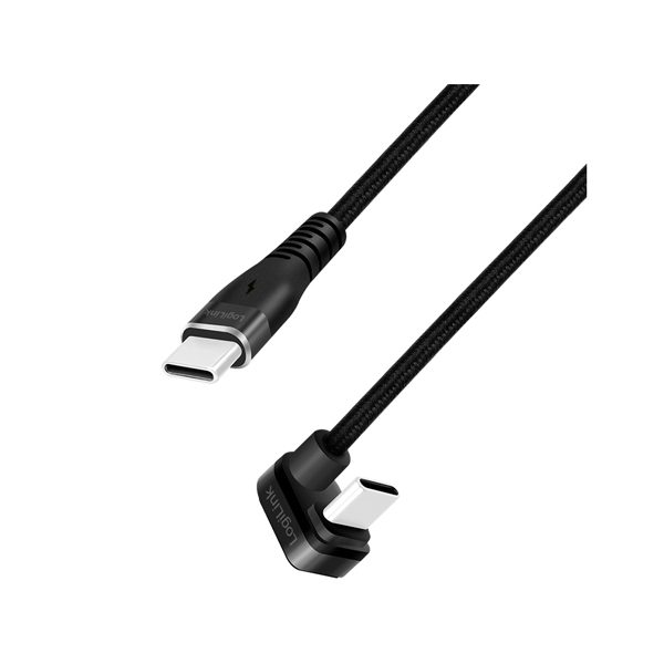 კაბელი: Logilink CU0190 USB Type-C Gaming Cable with U-Shaped Plug 1m 60w