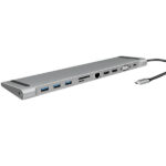 ადაპტერი: Logilink UA0373 USB 3.2 Gen 1 Docking Station 11-Port w/PD