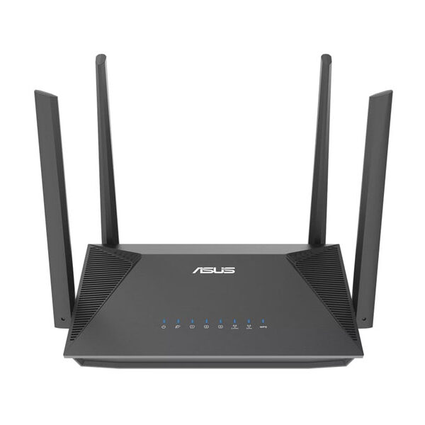 როუტერი: Asus RT-AX52 AX1800 Dual Band WiFi 6 Extendable Router - 90IG08T0-MO3H00