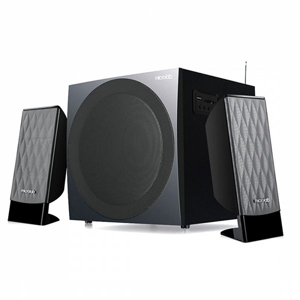 დინამიკი 2.1: Microlab M-300U Speaker 38W Black