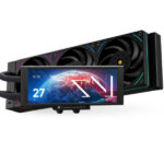 ქულერი: THERMALRIGHT Trofeo Vision 360 ARGB BLACK CPU Universal Cooler