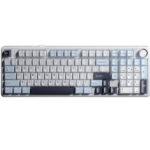 კლავიატურა: AULA F99 Customized Mechanical Keyboard Light Blue/White/Black Purple (Whale-Sea Switch)