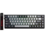 კლავიატურა: AULA WIN68 HE Pro RGB Wired Gaming Keyboard Light Grey/Dark grey (Meteor Magnetic Switch)