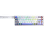 კლავიატურა: AULA WIN68 HE MAX RGB Wired Gaming Keyboard White/Gray/Blue (Wing Chun Magnetic Switch)
