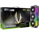 ვიდეო დაფა: Zotac GAMING GeForce RTX5070 Ti AMP Extreme INFINITY 16GB 256-Bit GDDR7 - ZT-B50710B-10P