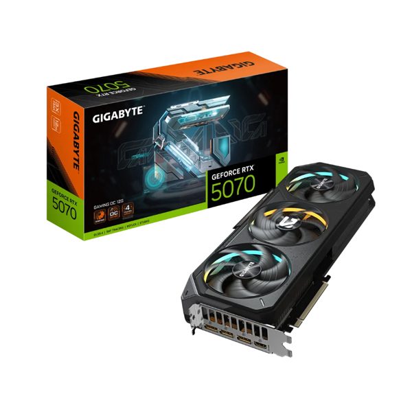 ვიდეო დაფა: Gigabyte GeForce RTX5070 GAMING OC 12GB 192-Bit GDDR7 - GV-N5070GAMING OC-12GD