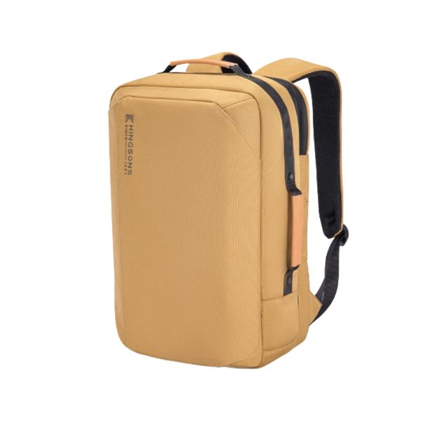 ზურგჩანთა: Kingsons Laptop Backpack 15.6" Khaki - K10218R-1
