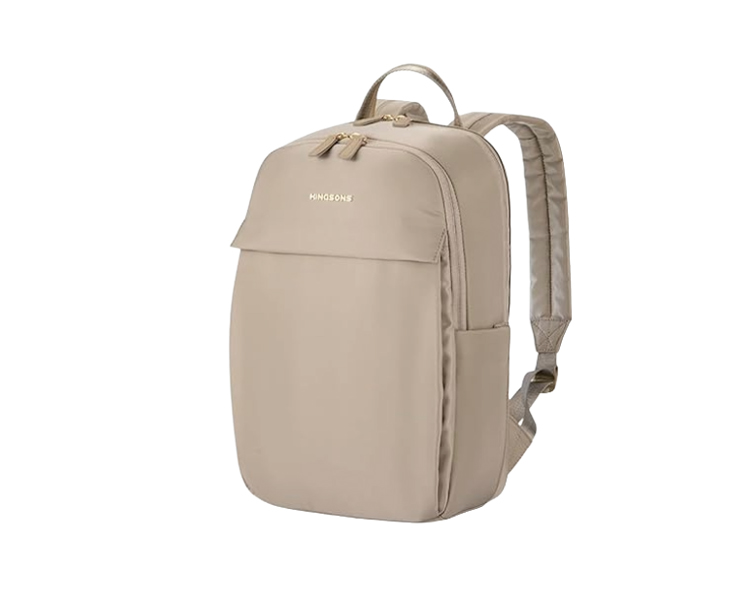 kingsonsks25002khk01-1628-23 ზურგჩანთა: Kingsons Waterproof High Quality Women Backpack 14.9" Khaki - KS25002 - Image 1