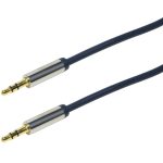 აუდიო კაბელი: Logilink CA10150 Audio cable 3.5 mm to 3.5 mm blue 1.5 m