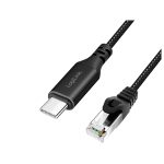 კაბელი: Logilink CU0412 USB-C 3.2 to RJ45 (CAT6) Ethernet Cable Adapter 2m