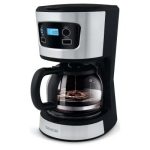 Automatic Coffee Maker/ Sencor SCE 3700BK Coffee Maker, Ideal for Brewing 8 Cups of Coffee at Once, 0.75 Litre Water Tank, Glass Kettle, 700watt, 210 x 195 x 265, 1,3kg