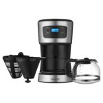 Automatic Coffee Maker/ Sencor SCE 3700BK Coffee Maker, Ideal for Brewing 8 Cups of Coffee at Once, 0.75 Litre Water Tank, Glass Kettle, 700watt, 210 x 195 x 265, 1,3kg - Image 5