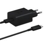 Wall Charger/ Type-C / Samsung 45W Compact Power Adapter (with C to C Cable) Black (EP-T4511XBEGRU)