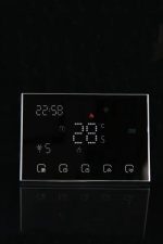 Moes WRHT-8000-GC-BK-EN უკაბელო პროგრამირებადი ჭკვიანი თერმოსტატი გაზის ქვაბისთვის შავი - Image 2