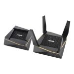 Network Active/ Router/ Asus/ Asus RT-AX92U(2-PK) 2 Pack Performance Mesh Tri-Band 802.11 AX6100 Wi-Fi Router | 90IG04P0-MU2020 - Image 2