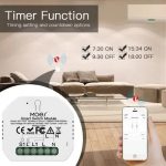 MOES ZigBee 3.0 RF Smart Light Switch Module 1 Gang Modular Alexa Google Home Voice Control - Image 11